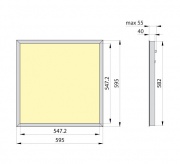 Oprawa LED LINESMART OLW