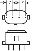 Świetlówka kompaktowa OSRAM DULUX S/E 2G7