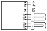 Statecznik QUICKTRONIC INTELLIGENT DALI DIM CFL