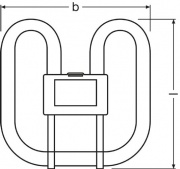 Świetlówka OSRAM CFL SQUARE 2 pins