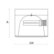 Oprawa downlight BARI II DOWNLIGHT DLN 230