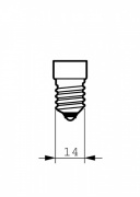 Żarówka do kuchenek E14