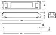 Zasilacz stałonapięciowy TALEXXconverter LCU 60 W 12/24 V indoor IP20