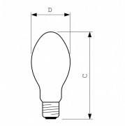 Wysokoprężna lampa sodowa MASTER SON PIA Plus