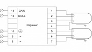 Statecznik HF-Regulator Intelligent Touch DALI for TL5/TL-D/PL-L lamps