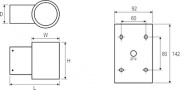 Oprawa dekoracyjna ROTUNDA 2 LED