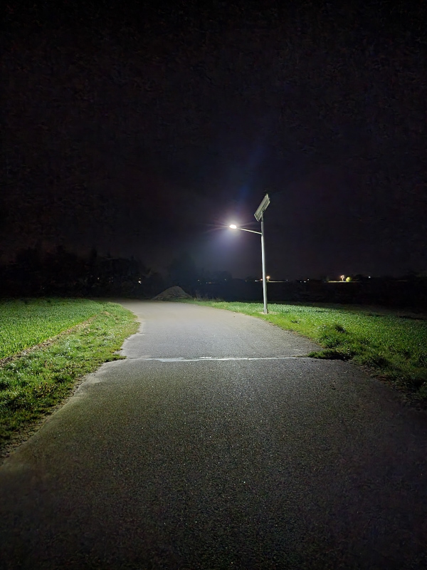 Oświetlenie drogi gminnej w gminie Rogowo, woj. kujawsko-pomorskie