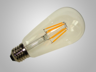 Żarówka Led Filament St64 E27  9w  2200k  Gold