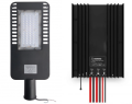 Lampa uliczna LED 40W IP65 DC + regulator solarny MPPT