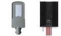 Lampa uliczna LED 60W IP65 DC + regulator solarny MPPT