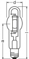 Lampa metalohalogenkowa Hqi-BT 400 W/D P