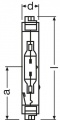 Lampa metalohalogenkowa Hqi-TS 250 W/WDL FC2