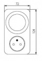 Mechaniczny programator czasowy STER TS-MF1