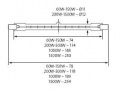 Projektorowa żarówka halogenowa J-1000W 189MM