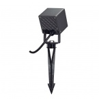 Small Square Led Spot Light, Kwadrat, Antracyt, 6w, 3000k