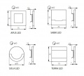 Oprawa dekoracyjna LED Sola LED Ac-Ww