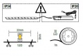 Bateryjny zestaw LED z czujnikiem ruchu Leds Set W-Se Btry