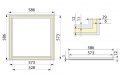 Ramka LED XYLION 60 FL