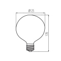 Źródło światła LED XLED G125 7W-WW